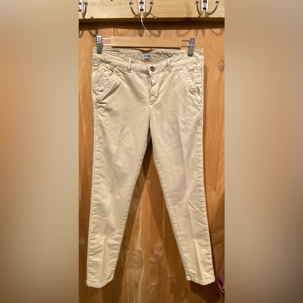 Reiko Basic Pant (Skinny fit) - Sandy color